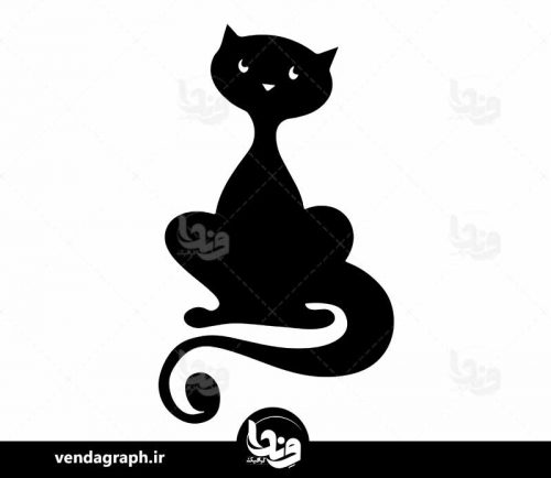 عکس گربه سیاه برای تاتو های فانتزی