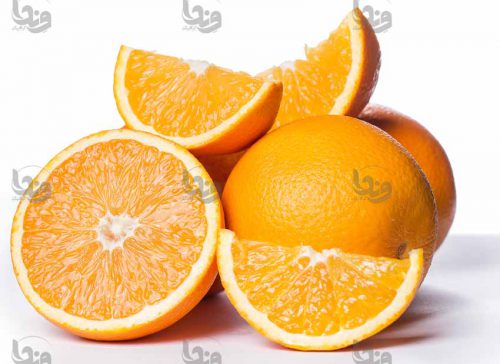 عکس پرتقال قاچ شده