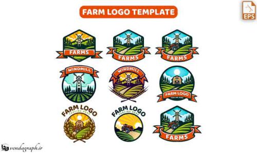 دانلود مجموعه لوگوهای مزرعه